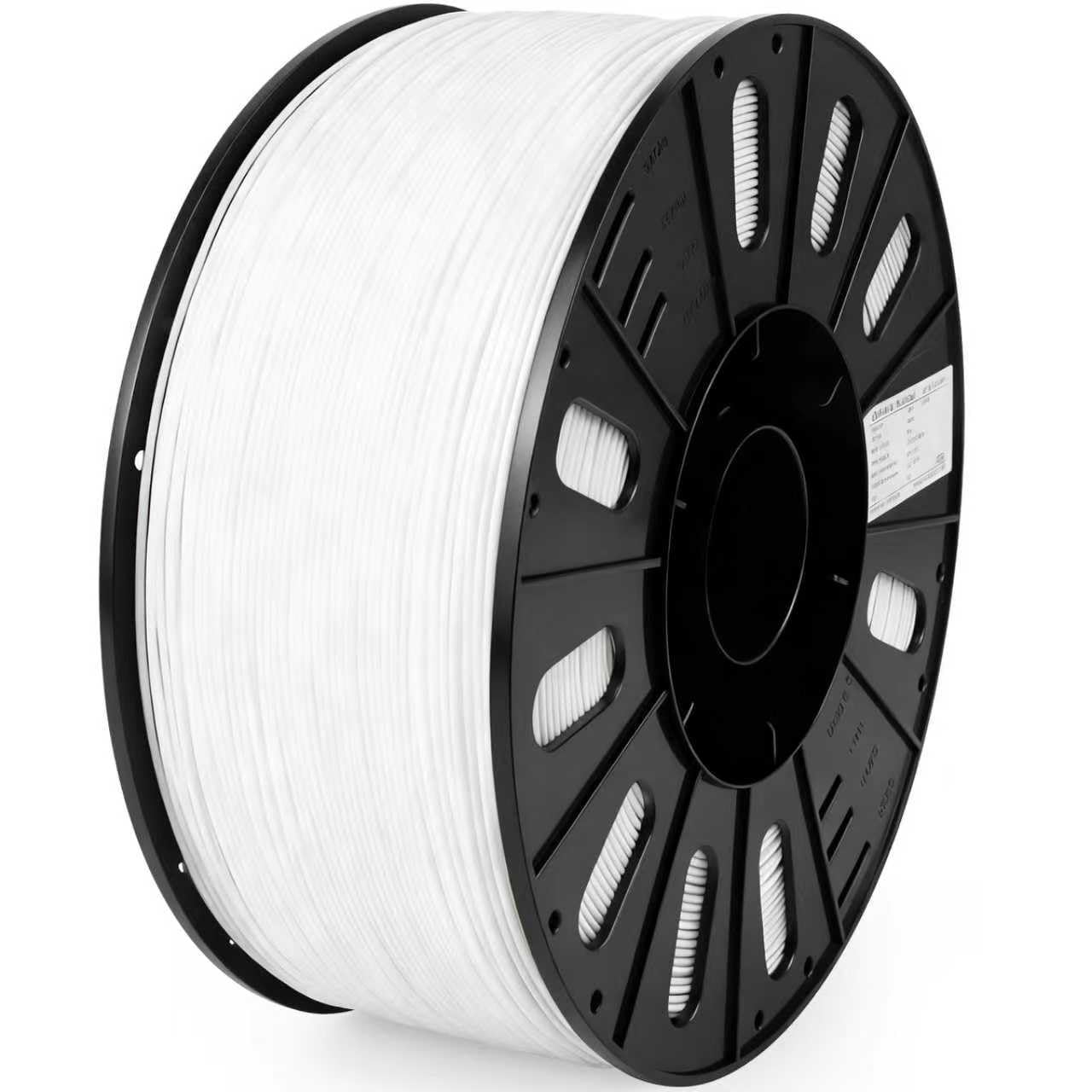 iSANMATE ASA Filament 1.75mm White 3KG, UV & Weather Resistant 3D Printer Filament Perfect for Outdoor Functional Parts, Dimensi