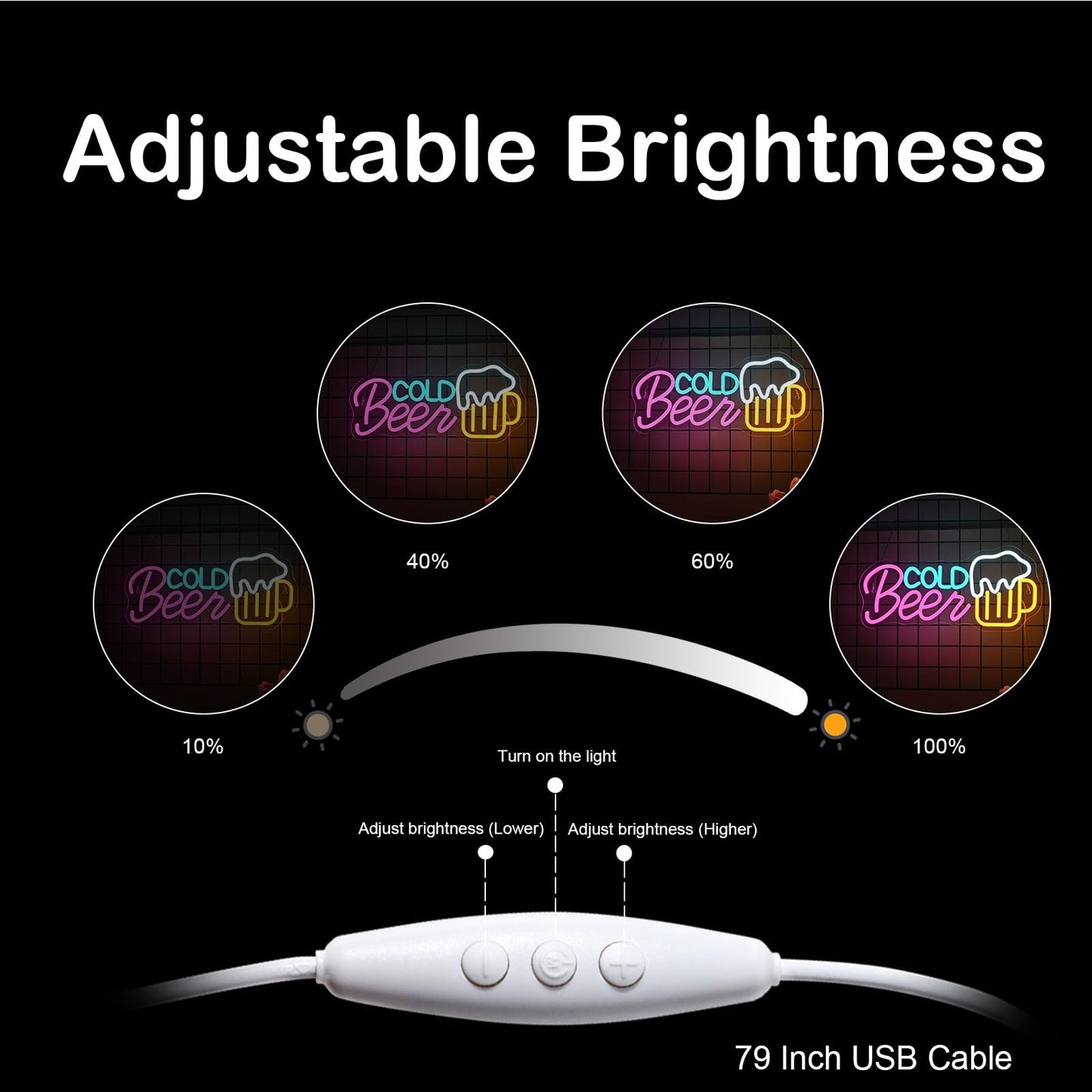 Looklight malt-inspired Neon Sign LED Light for Wall Decor 16.5 x 7.7 inches Cold malt-inspired Man Cave Kitchen Restaurant Parties