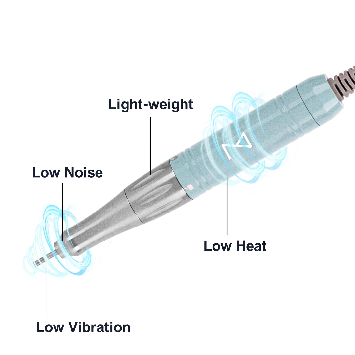 M - Mase 35k RPM Coreless Motor Nail E-File Handpiece - Mermaid