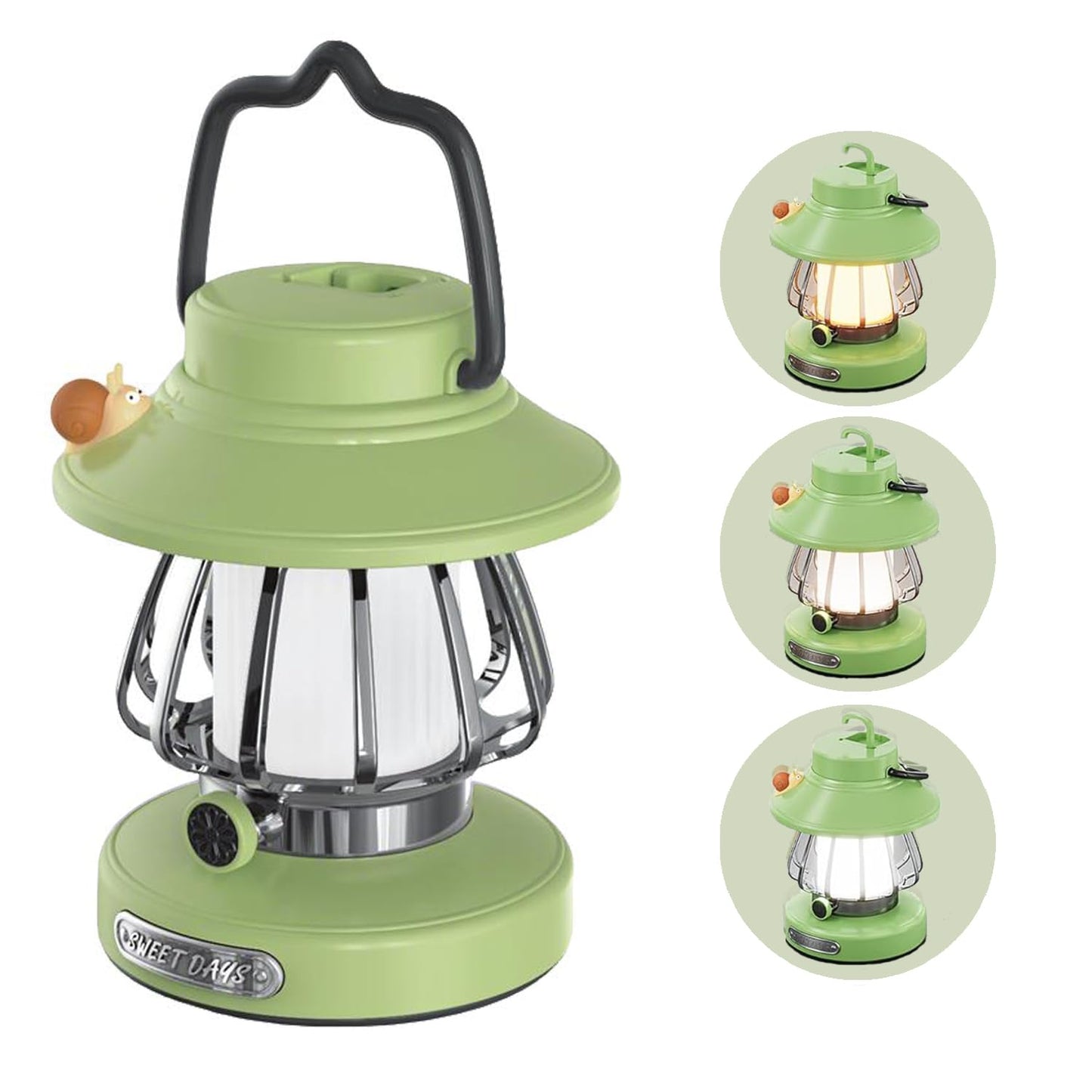 Camping Lantern for Kid Toddler Flashlight with Soft Light & Eye Protection Indoor Outdoor Hanging Tent Portable Night Light Bat