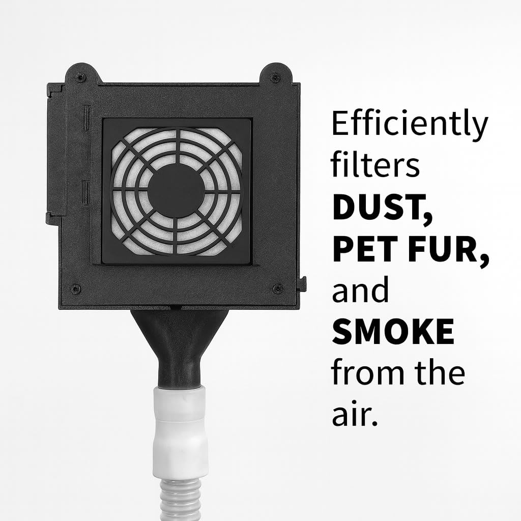 CPAP Hose Dryer with Timer, Fast Drying for 22mm CPAP/BIPAP Tubes, USB-Powered with Air Filter, Compact & Lightweight