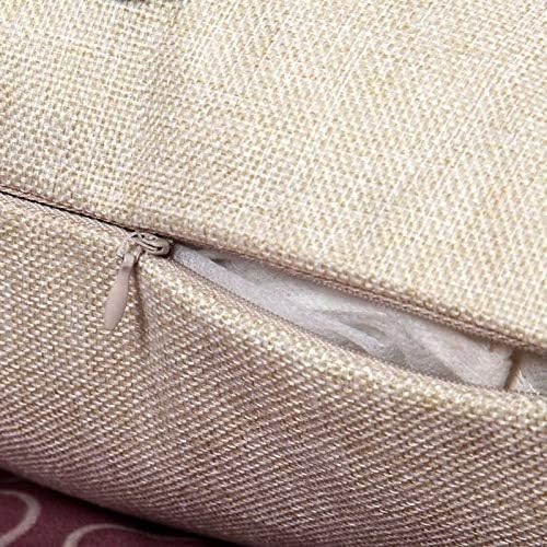 Swono Green Aloe Succulent Plant Cotton Linen Throw Pillow Case Cushion Cover Home Office Decorative for Sofa Living Room Square 18 X 18 Inches