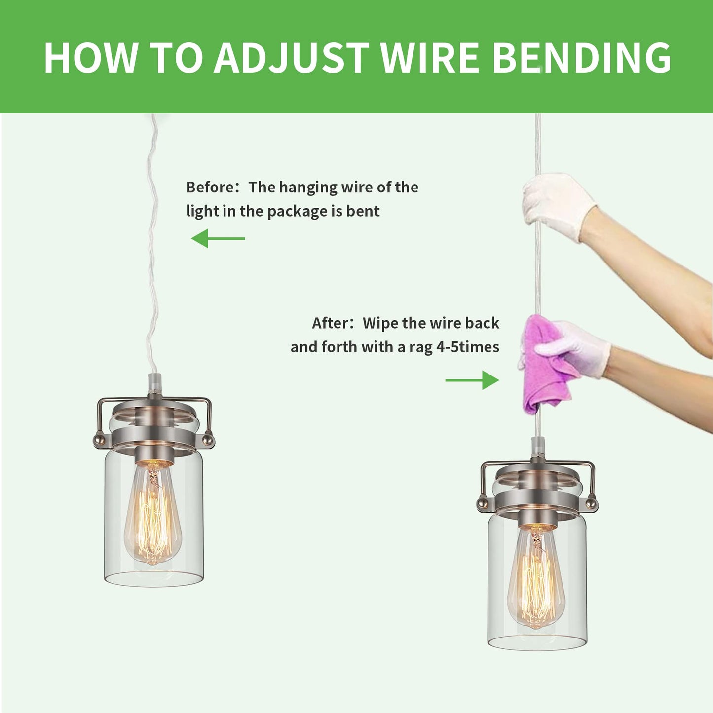 Industrial Pendant Lighting For Kithen Island Brushed Nickel Pendant Light Fixture With Clear Glass Shade Modern Mini Ceiling Light Fixture Adjustable Kitchen Island Lighting(E26 Base)