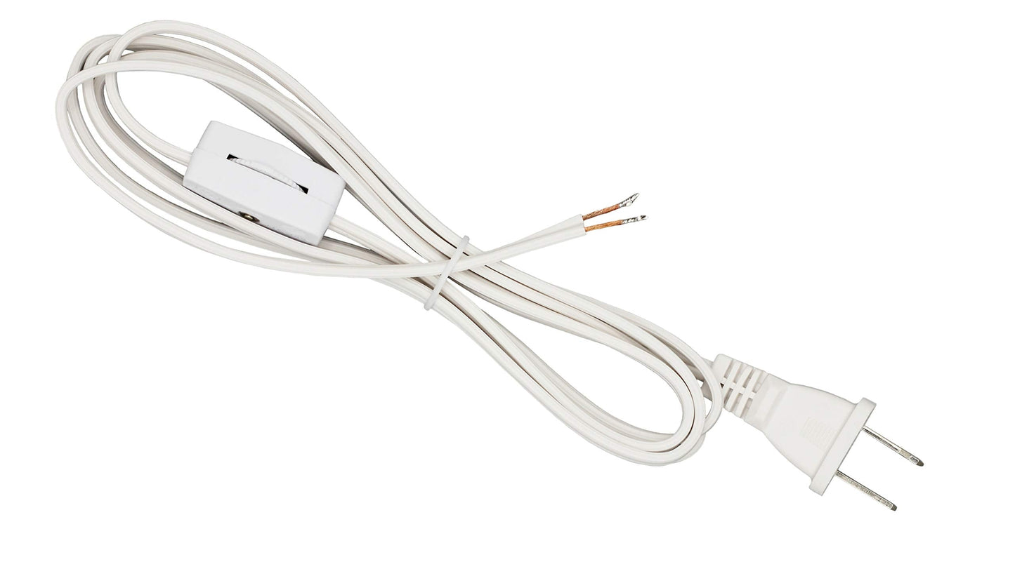 Creative Hobbies® ML2-B6 Small Christmas Tree Wiring Kit, Metal, White, Great for Lighting Small Objects
