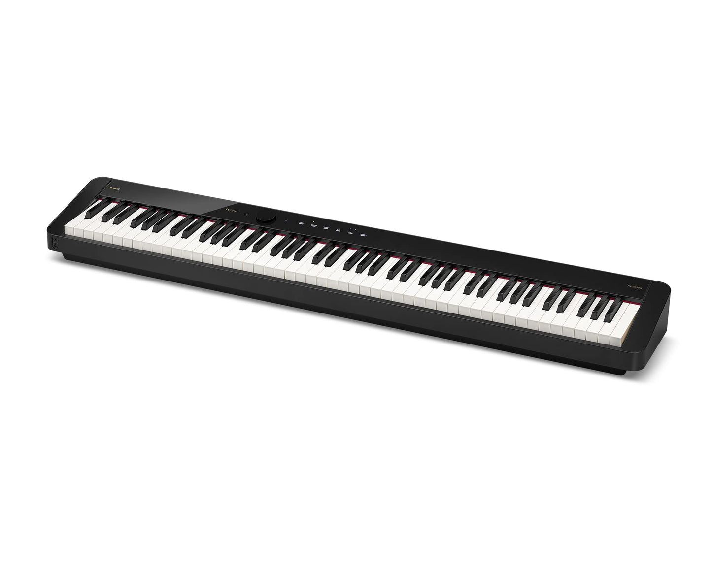 Casio Privia Px-S5000 Digital Piano - Black Bundle With Cs-68 Furniture Stand, Sp-34 Pedal, Bench, Headphones, Piano Book, Onlin