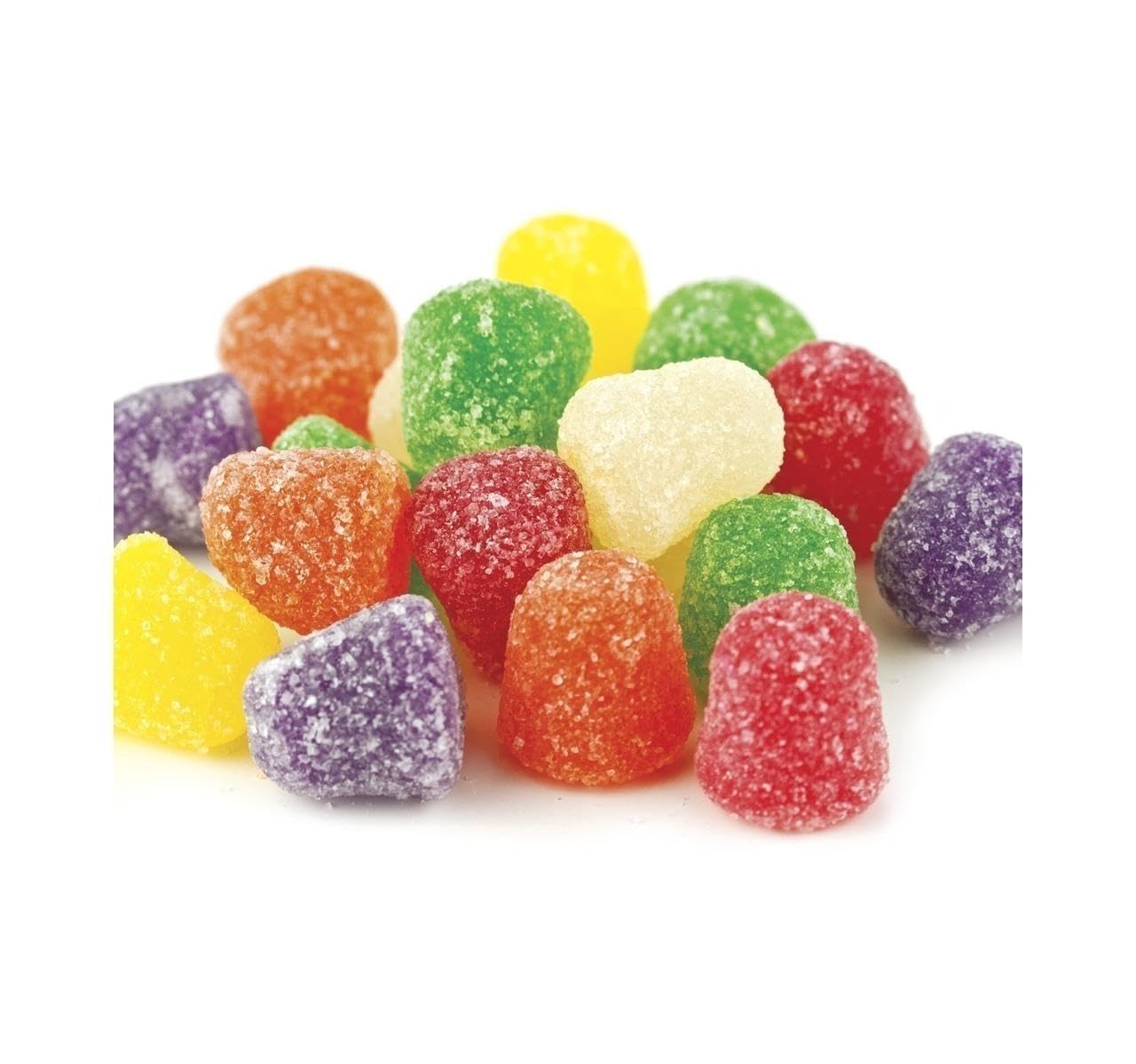 YANKEETRADERS Old Fashioned Spice Gumdrops Candy Mix 6 Flavors 2 Pound Bulk Bag