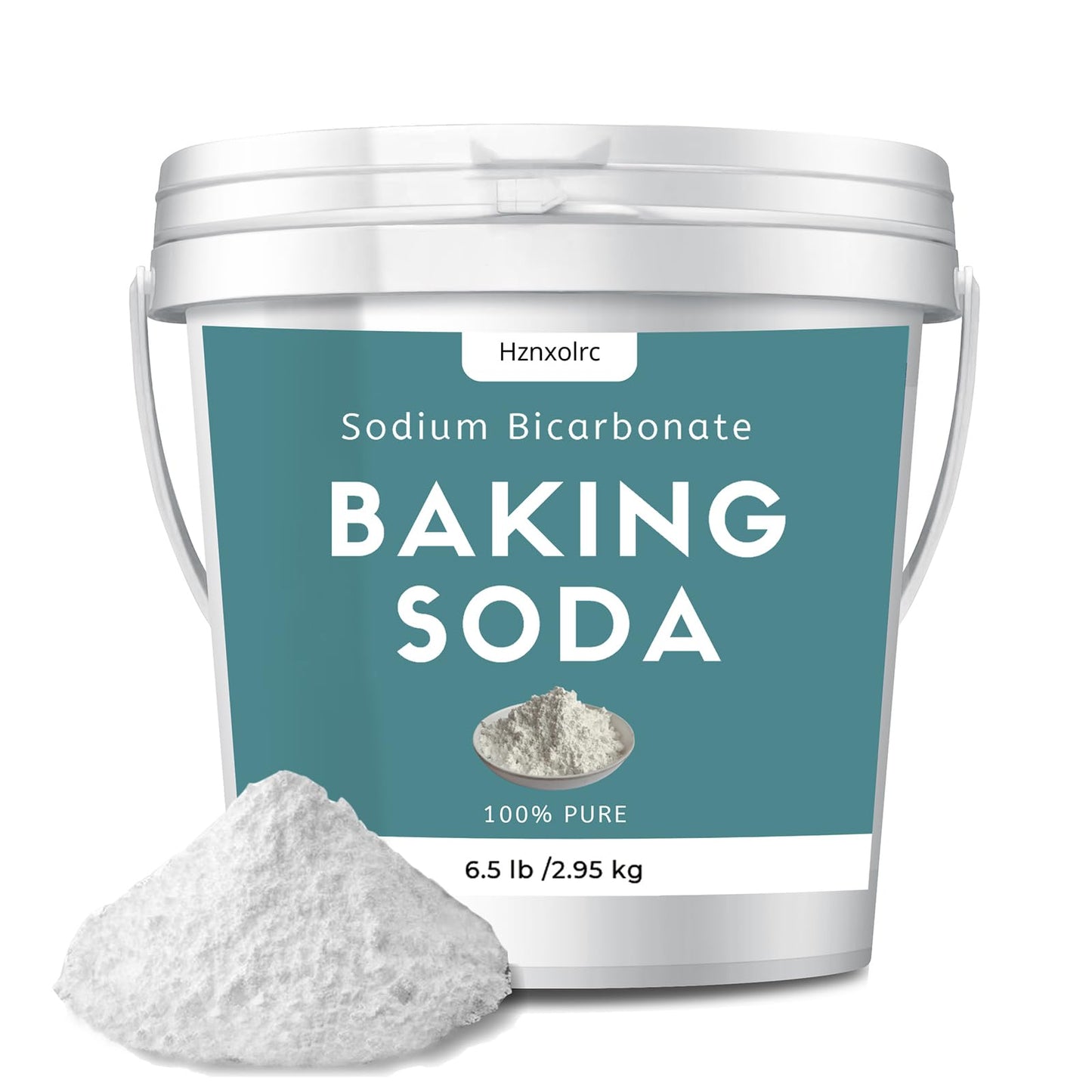 6.5 lb Baking Soda Powder Bulk enhanced Sodium Bicarbonate Powder 100% Pure Used for Bread Cookies and Other Baked Goods Also Can Clean and Deodorize