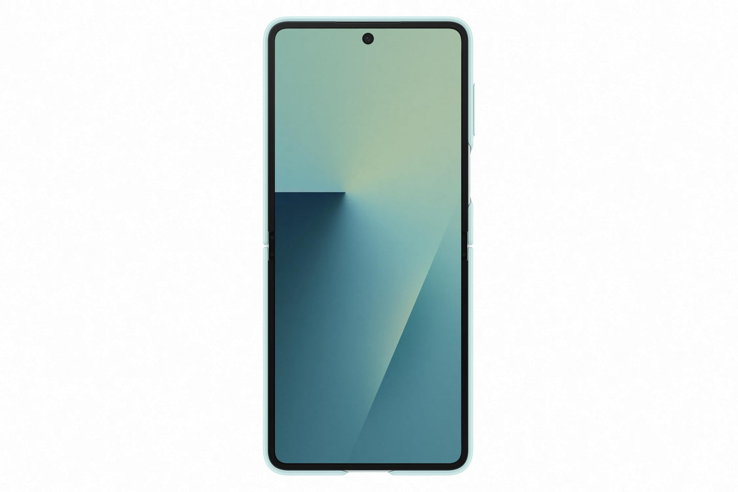 Samsung Galaxy Z Flip7 Ring Silicone Case, Mint Green