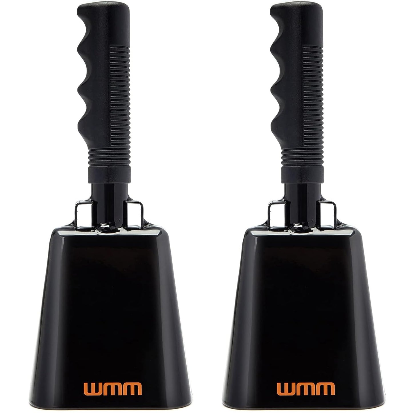 10 Inch Cow Bells Noise Makers Cowbells for Sporting Event Cheering Bell for Football Games Large Steel Cowbell with Handle Soli