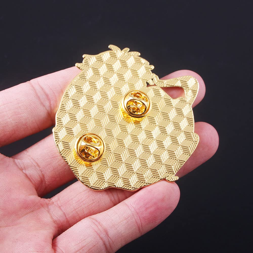 JJK Satoru Brooch Pins - Anime Figure Satoru Enamel Pins - Funny Gifts for Anime Lovers (GJ00210-02)