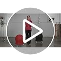 Safco Zenergy Inflatable Chair, Active Seating, Anti-Burst, Ball Chair for Home Office and Classroom, Black Mesh