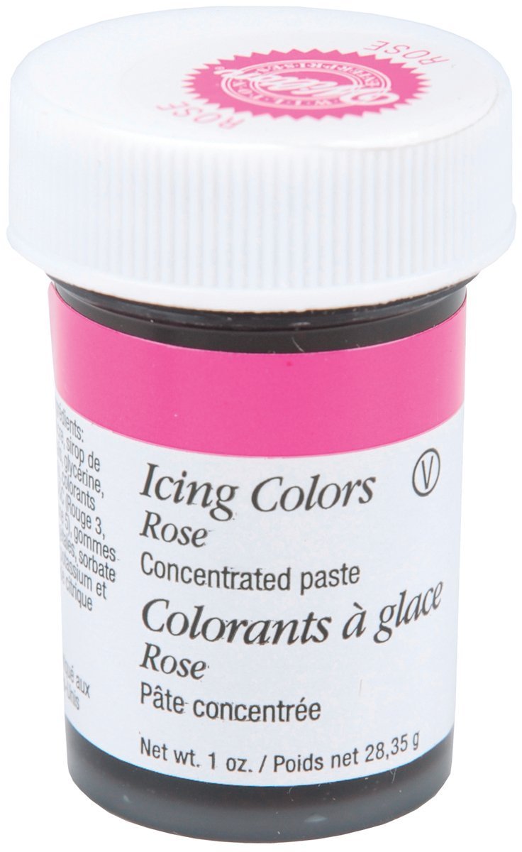 Wilton Rose Icing Color, 1 oz. - Pink Food Coloring