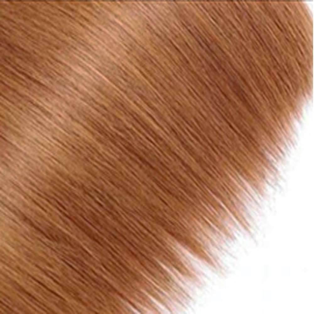 Lagalaga Bundles Human Hair 16 18 20 Inch Straight 30 Color Light Brown Human Hair Bundles Unprocessed Brazilian Virgin Hair Qui
