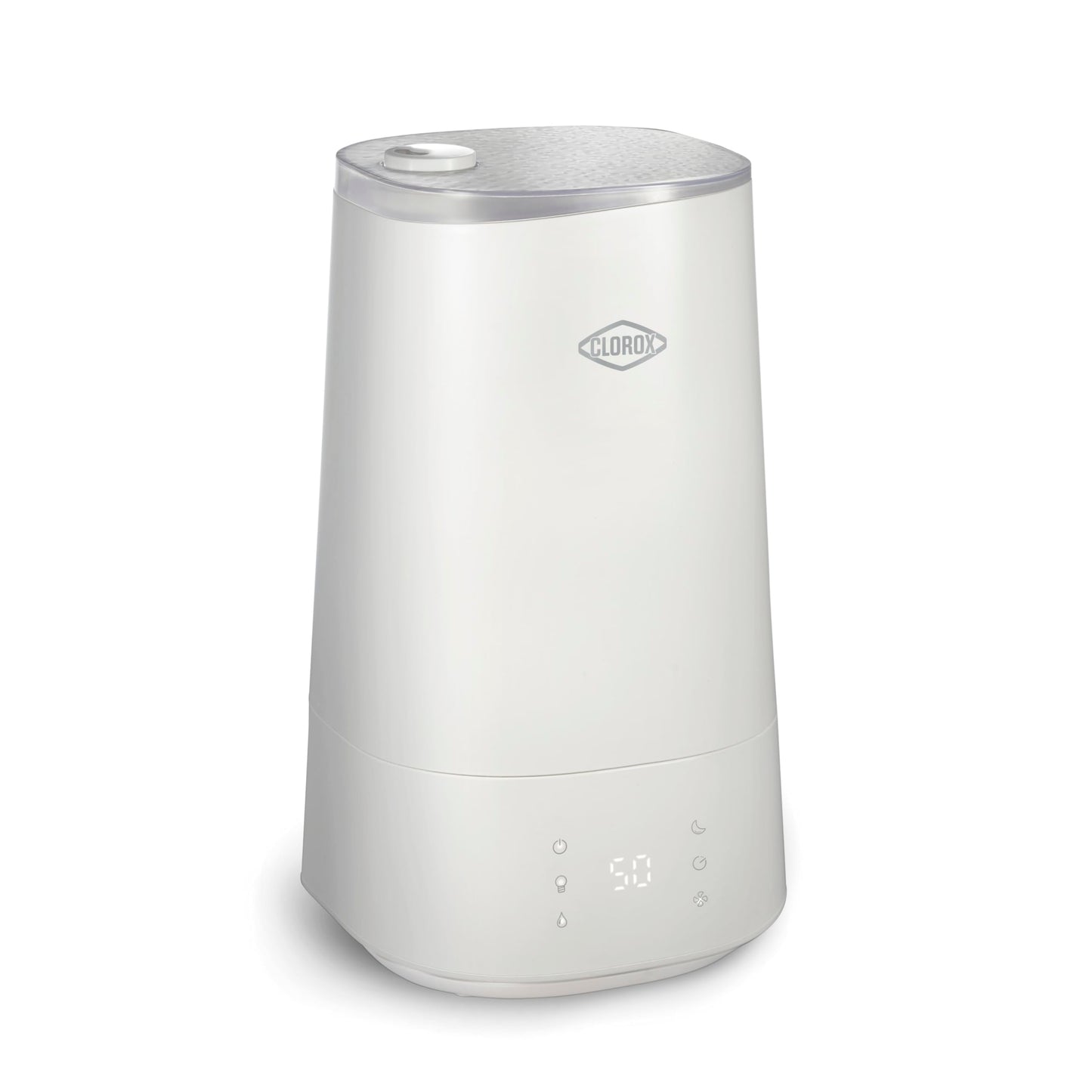 Clorox Air Humidifier for BedRoom with UV LED Light to Reduce Germs and Bacteria, Whisper Quiet, 4L Water Tank for up to 40 Hour