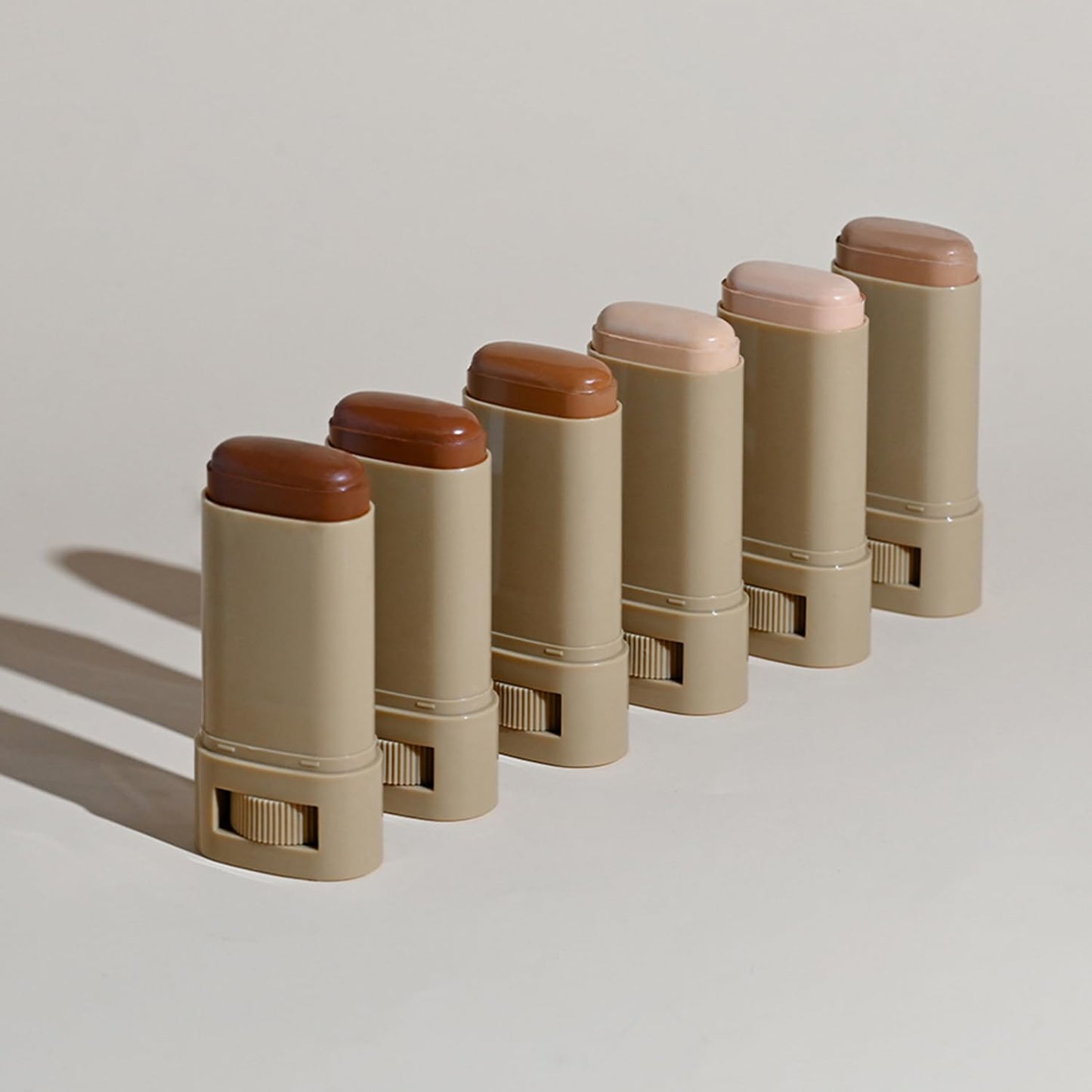 Foundation Stick - Skin Tint & Contour Stick, Serum-Boosted Beauty Balm, Buildable Coverage, Natural Finish, Long-Lasting Wear, For Many Skin Tones (01#)