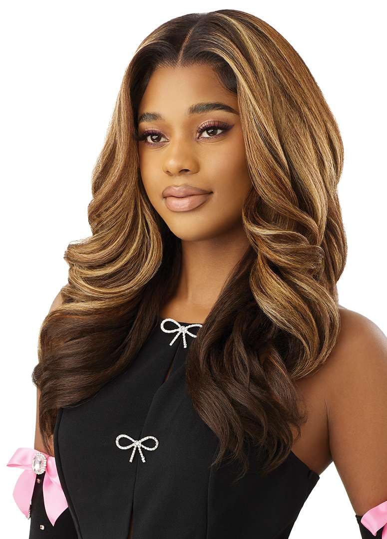 Outre Lace Front Wig - Perfect Hair Line 13X6 - True Frontal - Peak 704 (DEEP AUBURN)
