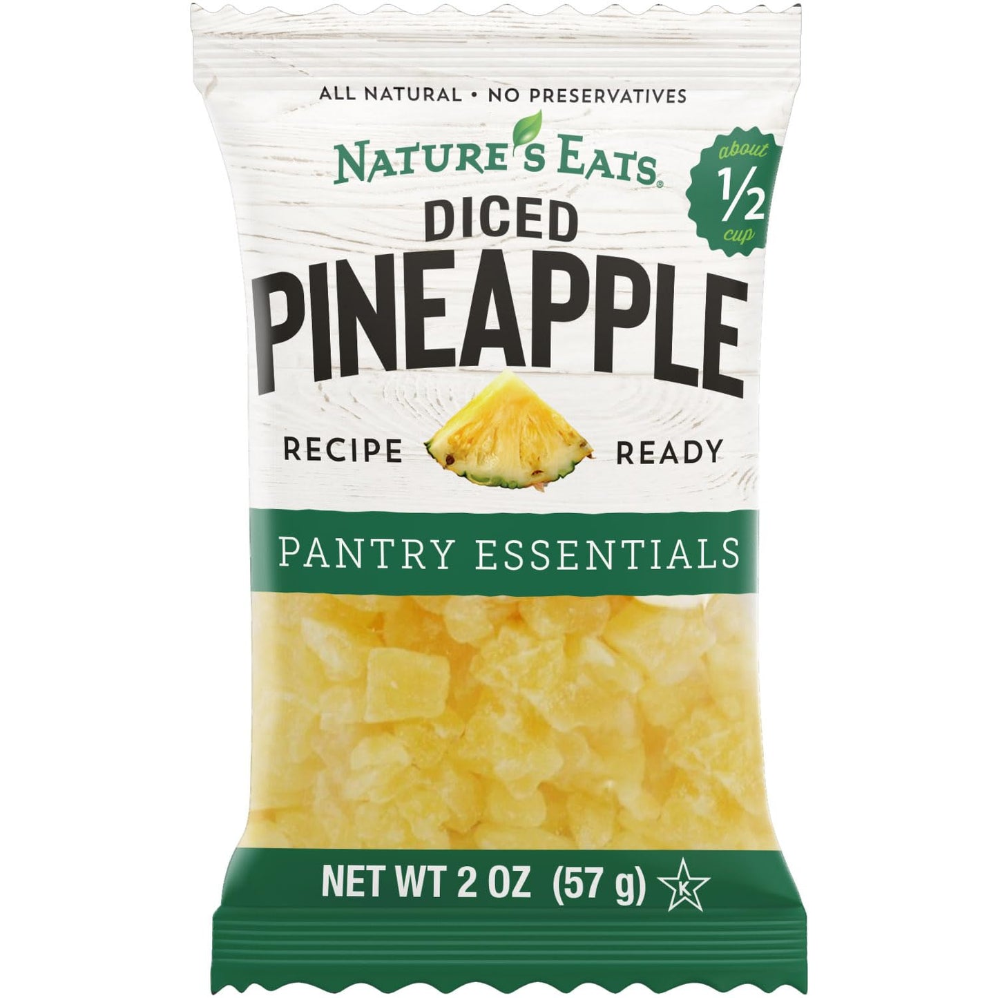 Natures Eats Diced Pineapple 2oz