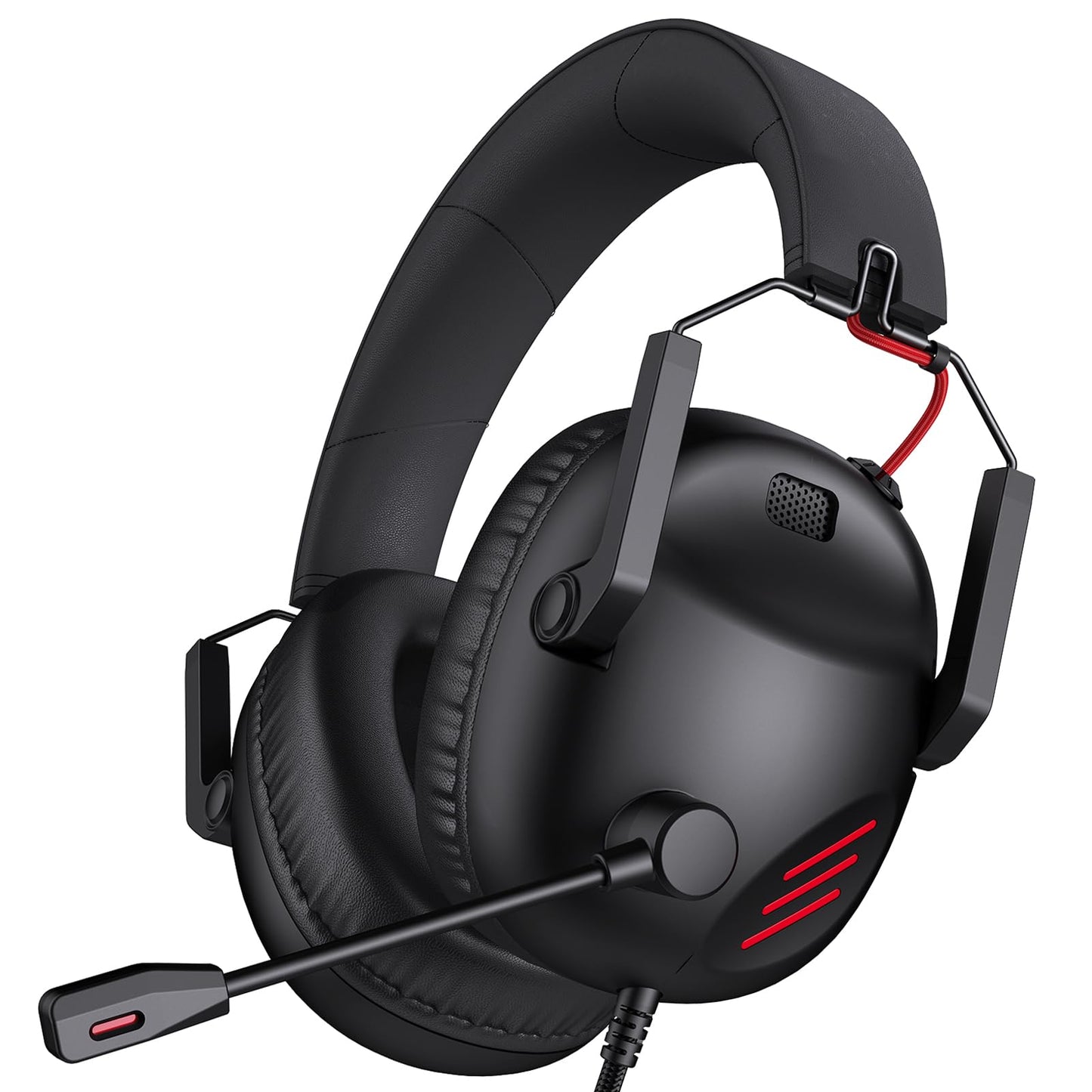 KAPEYDESI CM7007 Gaming Headset for Xbox Series X|S, Xbox, PS5, PS4, PC, Switch, Gaming Headphones with Noise Canceling Micropho