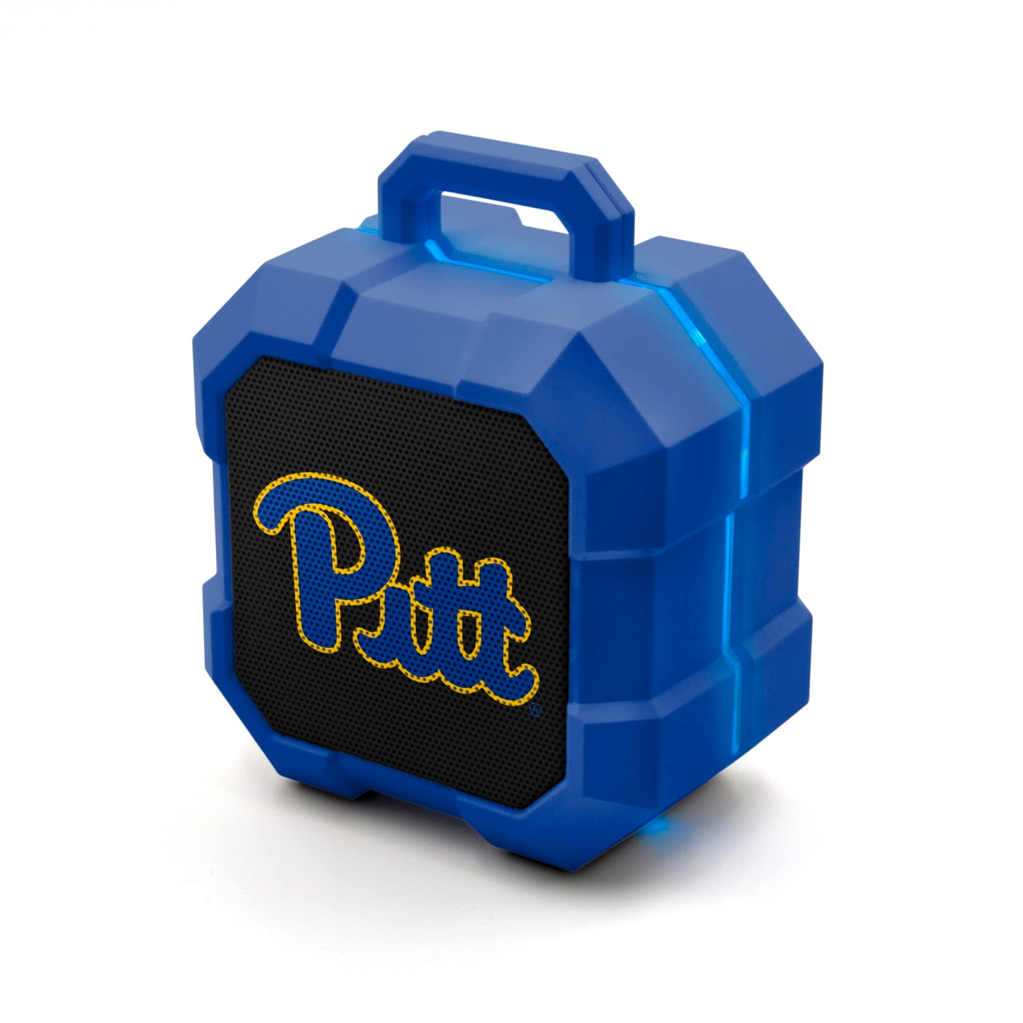 SOAR NCAA Shockbox LED Wireless Bluetooth Speaker, Pitt Panthers