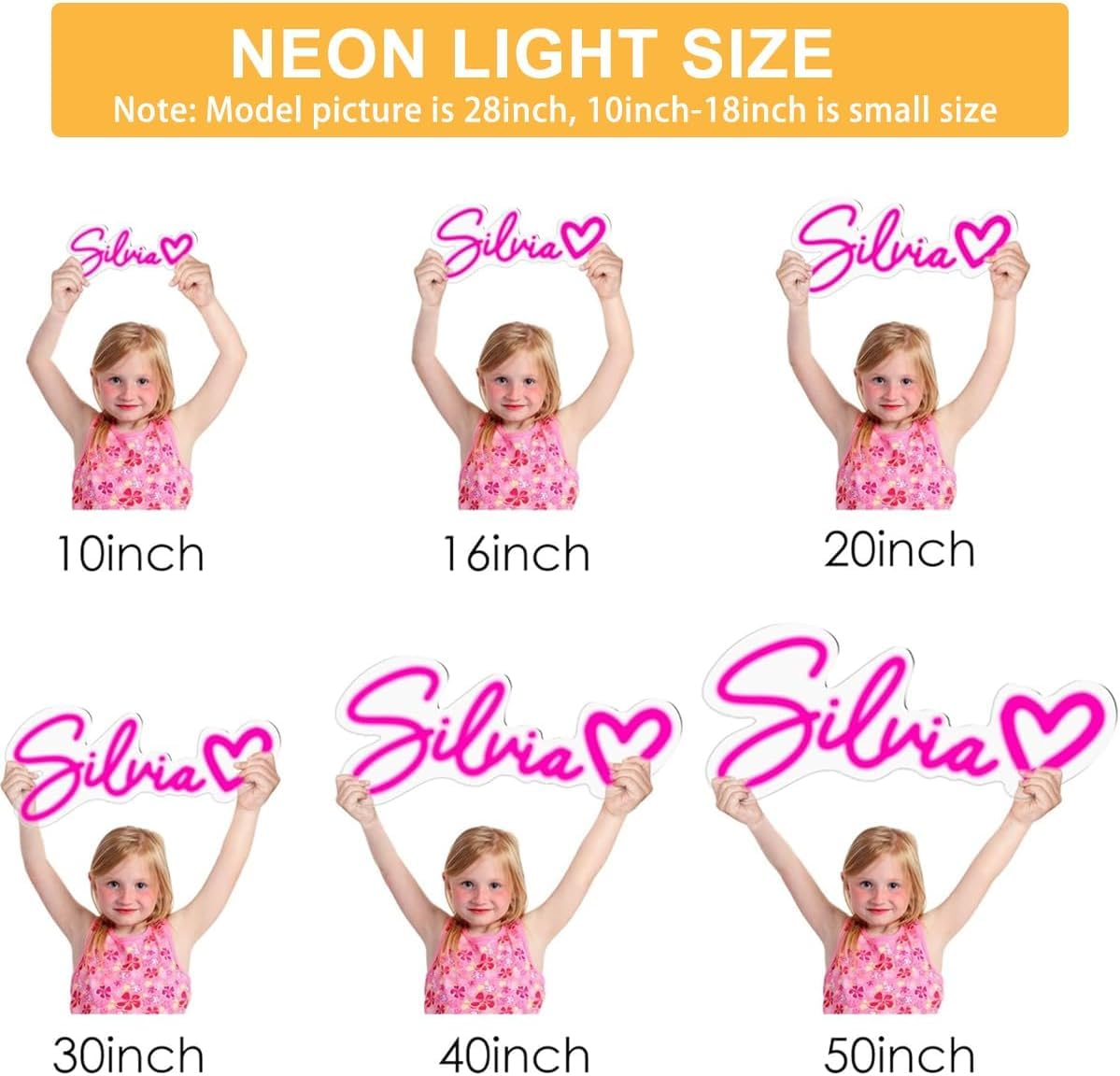 Ysmnde Custom Neon Signs Personalized Dimmable Led Neon Light Sign Customizable For Wall Decor Birthday Wedding Party Festival Gift