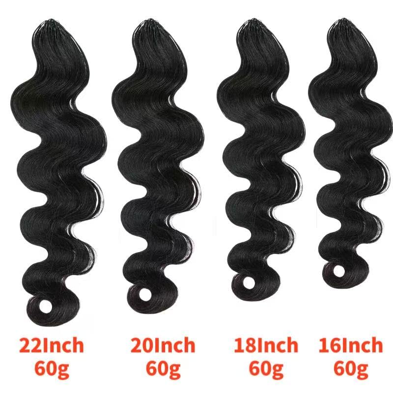 GoGobraids 100% Human Hair Body Wave Knotless Pre-Separated Crochet Hair feather crochet human hair extensions for Women Natural