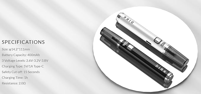Yocan Dirk Heating Multi-Tool Ceramic Electric Knife with Variable Voltage and Type-C Charging (Lilac)