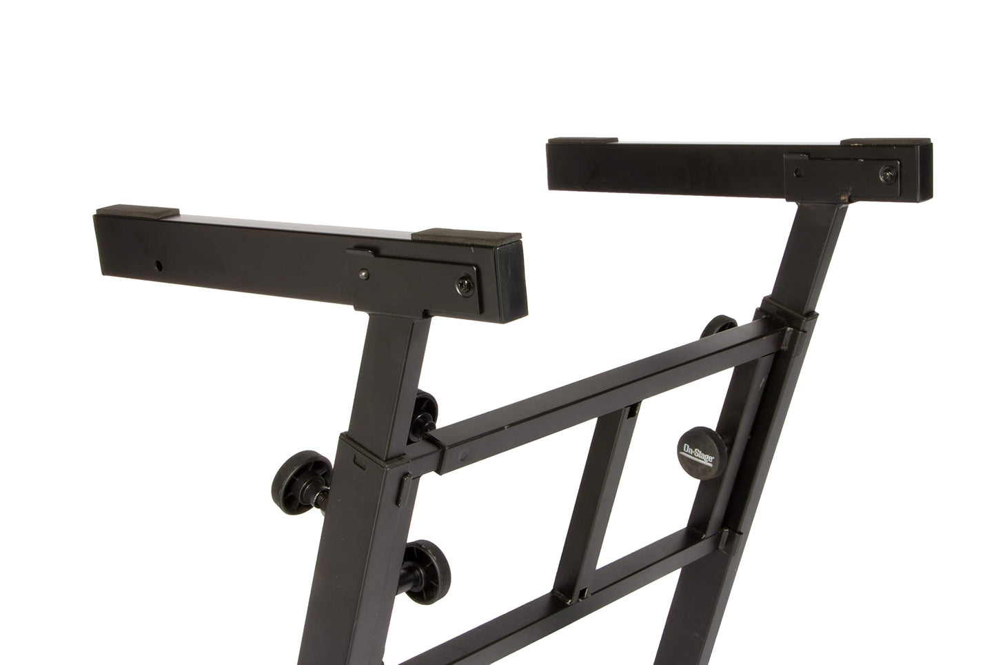 Onstage On-Stage Ks7350 Pro Heavy-Duty Folding-Z Keyboard Stand, Black