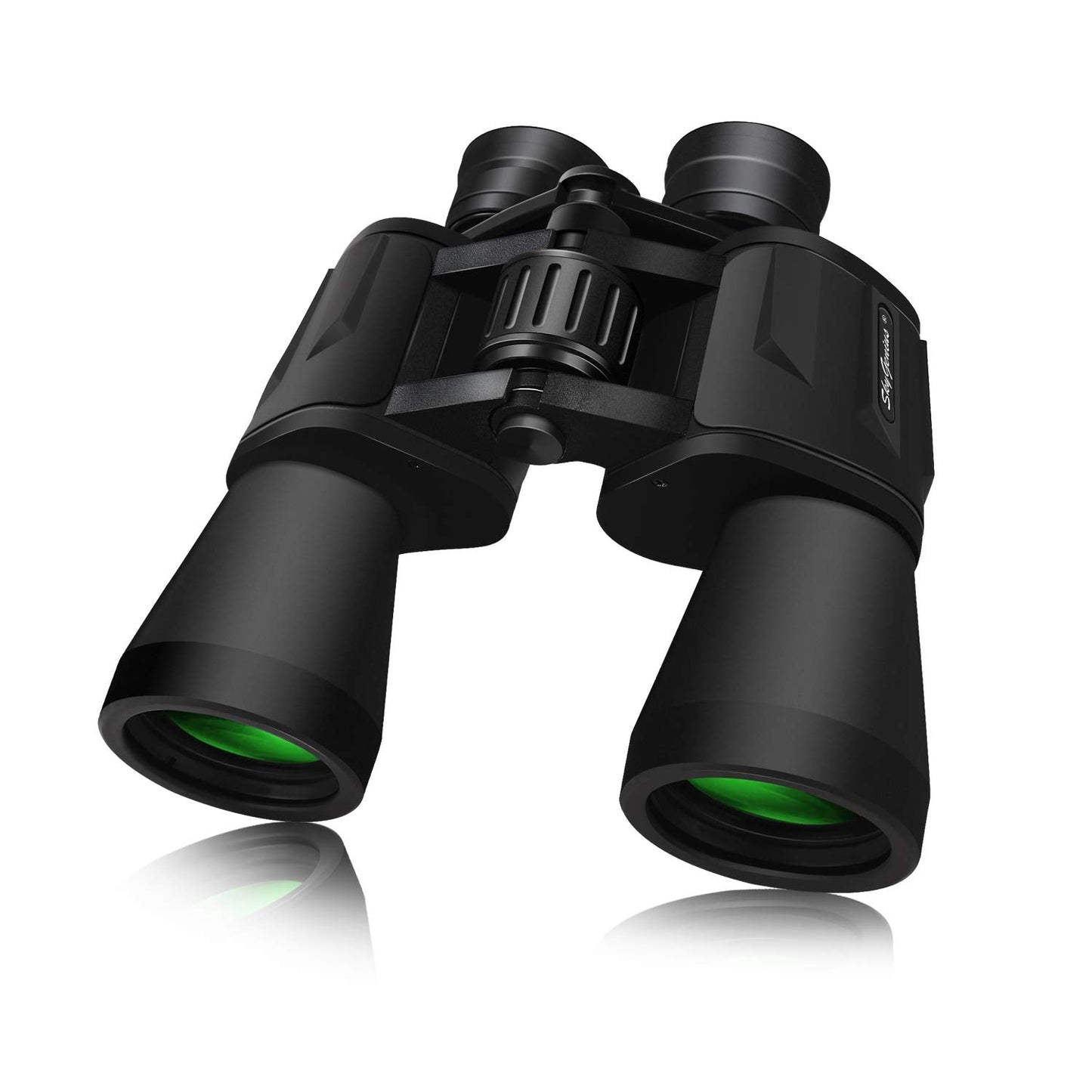 SkyGenius 10 x 50 Binoculars for Adults Powerful Full-Size, Clear Durable Binoculars for Bird Watching Sightseeing Wildlife Watching Traveling Stargazing with Low Light Night Vision -Like New