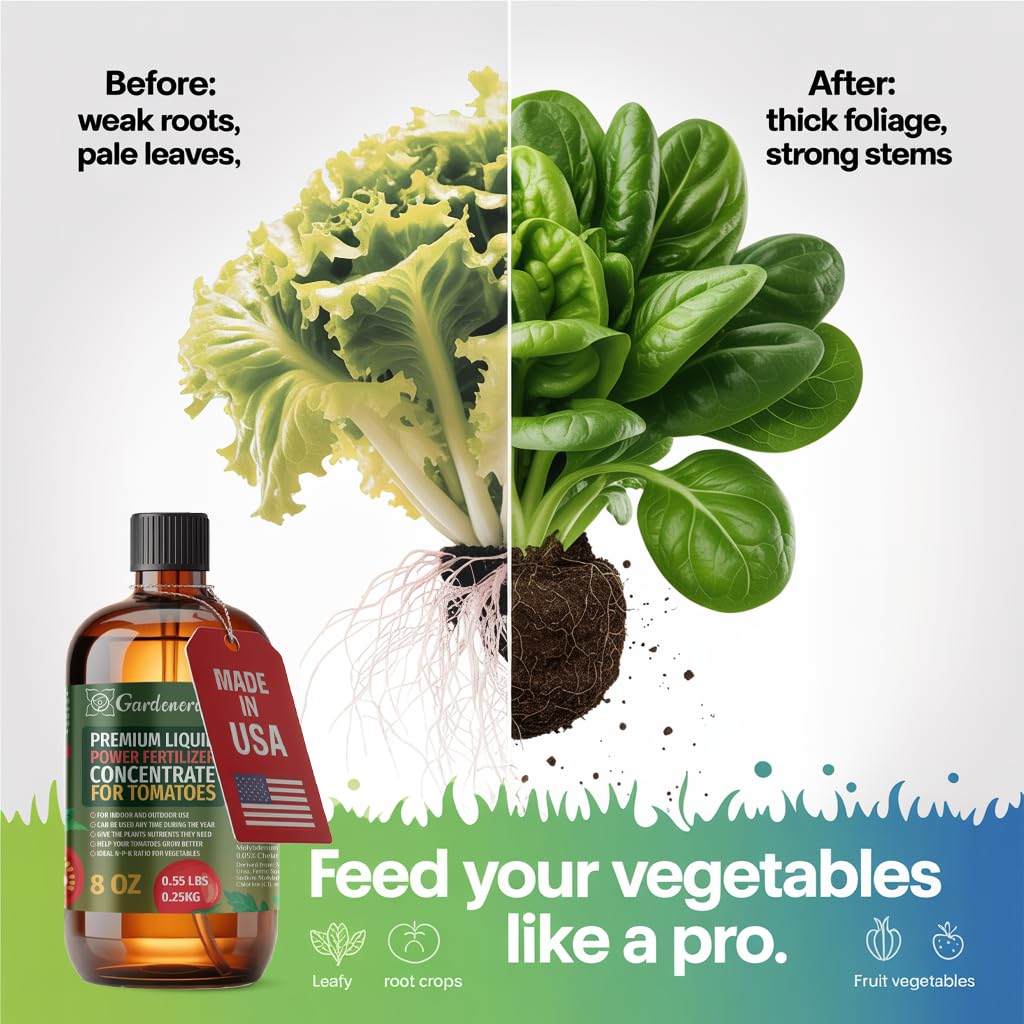 Liquid Power Onion Fertilizer Spray β Ready-to-Use Liquid Plant Food Mist for Onion β Premixed, Easy Application β Fast-Acting Formula for Growth, Roots & Yield β Indoor & Outdoor Use β 8 oz