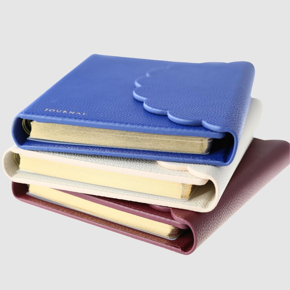 Graphique Vegan Leather Wrap Journal Luxe Collection, Hardcover Diary Notebook for Writing, 160 Lined Pages, 7” x 8.75”, Taupe