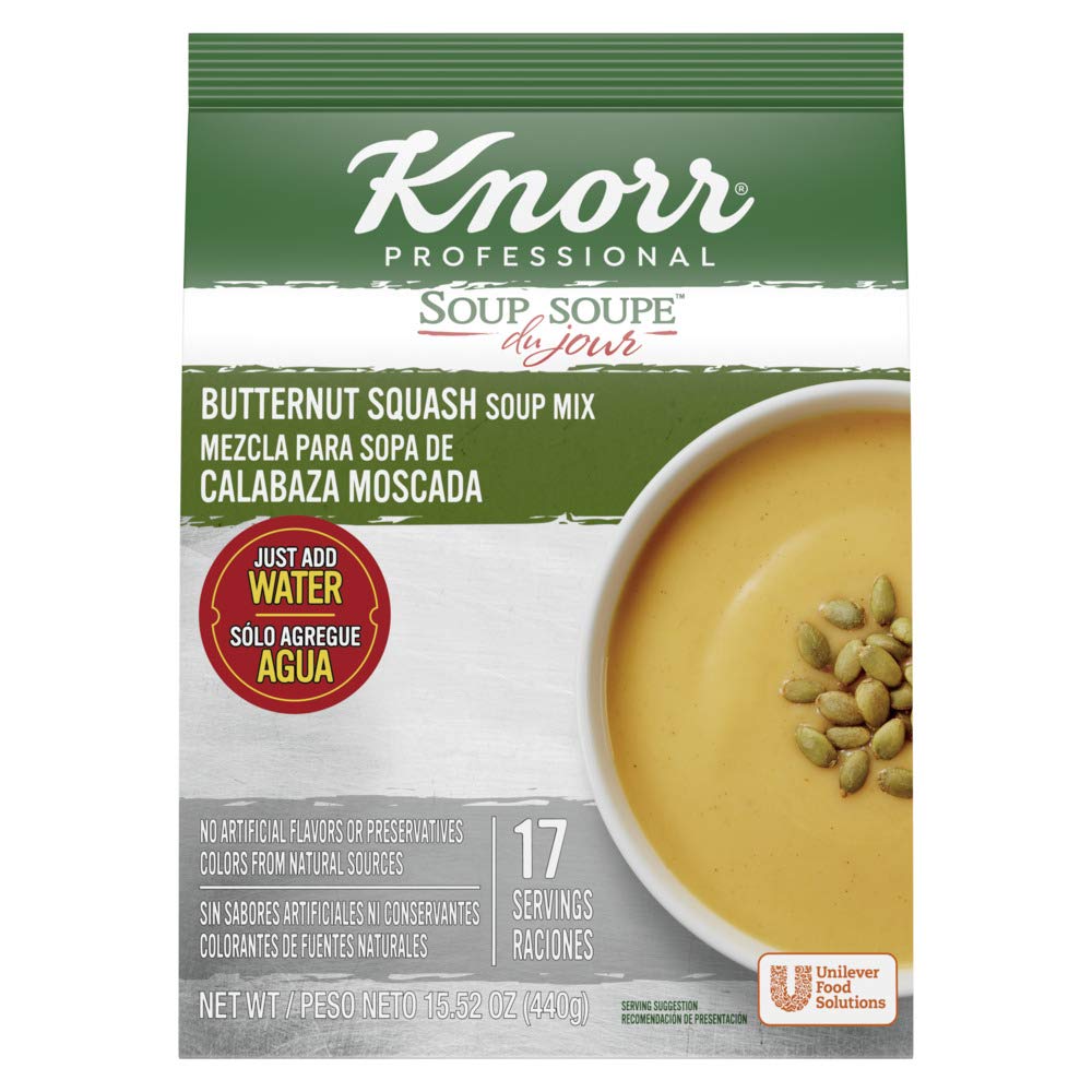 Knorr Professional Soup du Jour Butternut Squash Mix Just Add Water 15.52 oz Pack Of 4