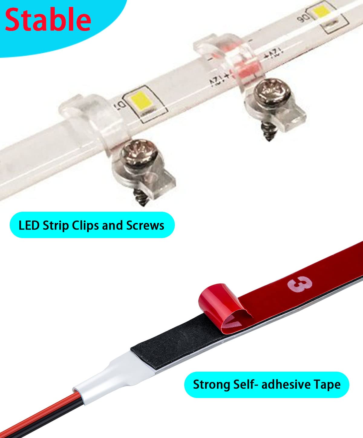 Seaponer Marine LED Light Strip, Green 12V, 5m (16.4ft) for Boat Deck Accent, Courtesy, Interior Lighting