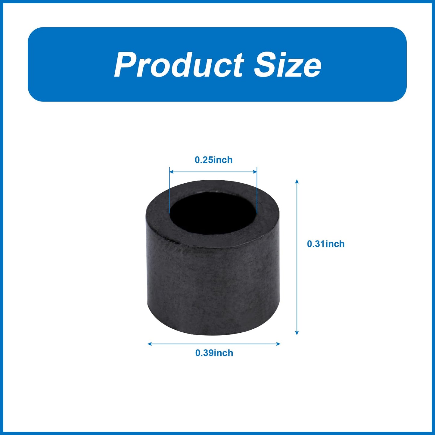 Fix Zhang Valve Stem Packing 118D6201 For Stoves & Lanterns, Graphite, Black, 0.31In Replacement For Coleman 200A 228 400 500