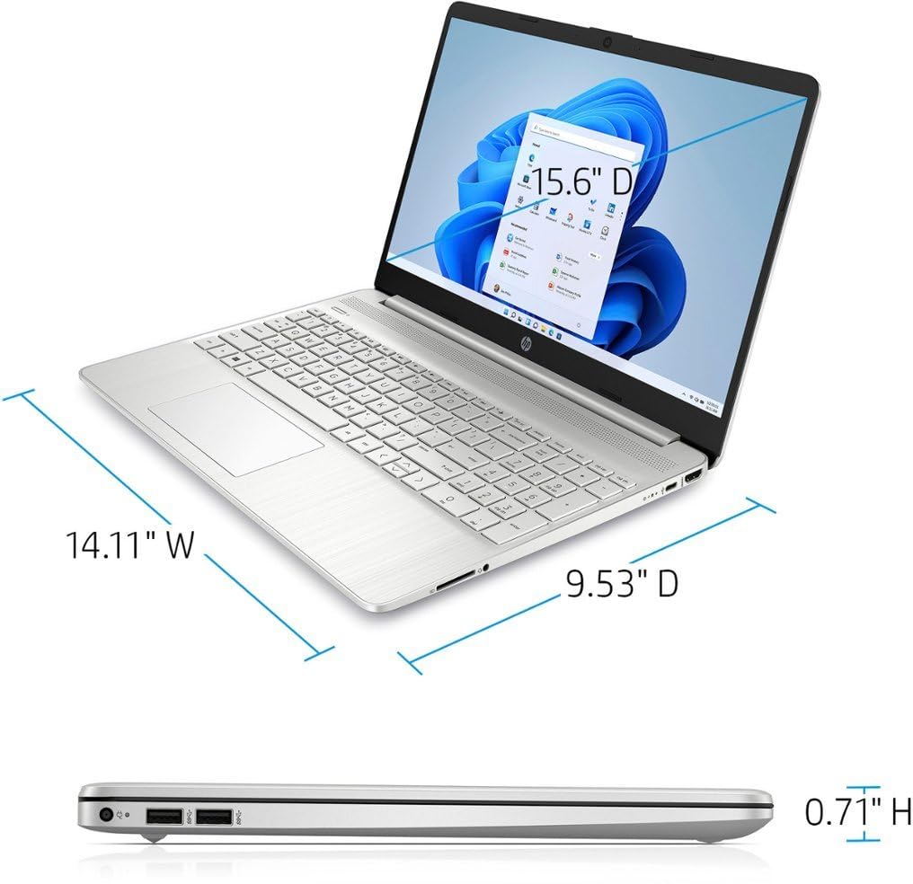 Hp Business & Student Laptop, 14 Fhd Display, Intel Pentium Quad-Core Processor, 8Gb Ram, 256Gb Ssd, Intel Uhd Graphics, Wifi, B