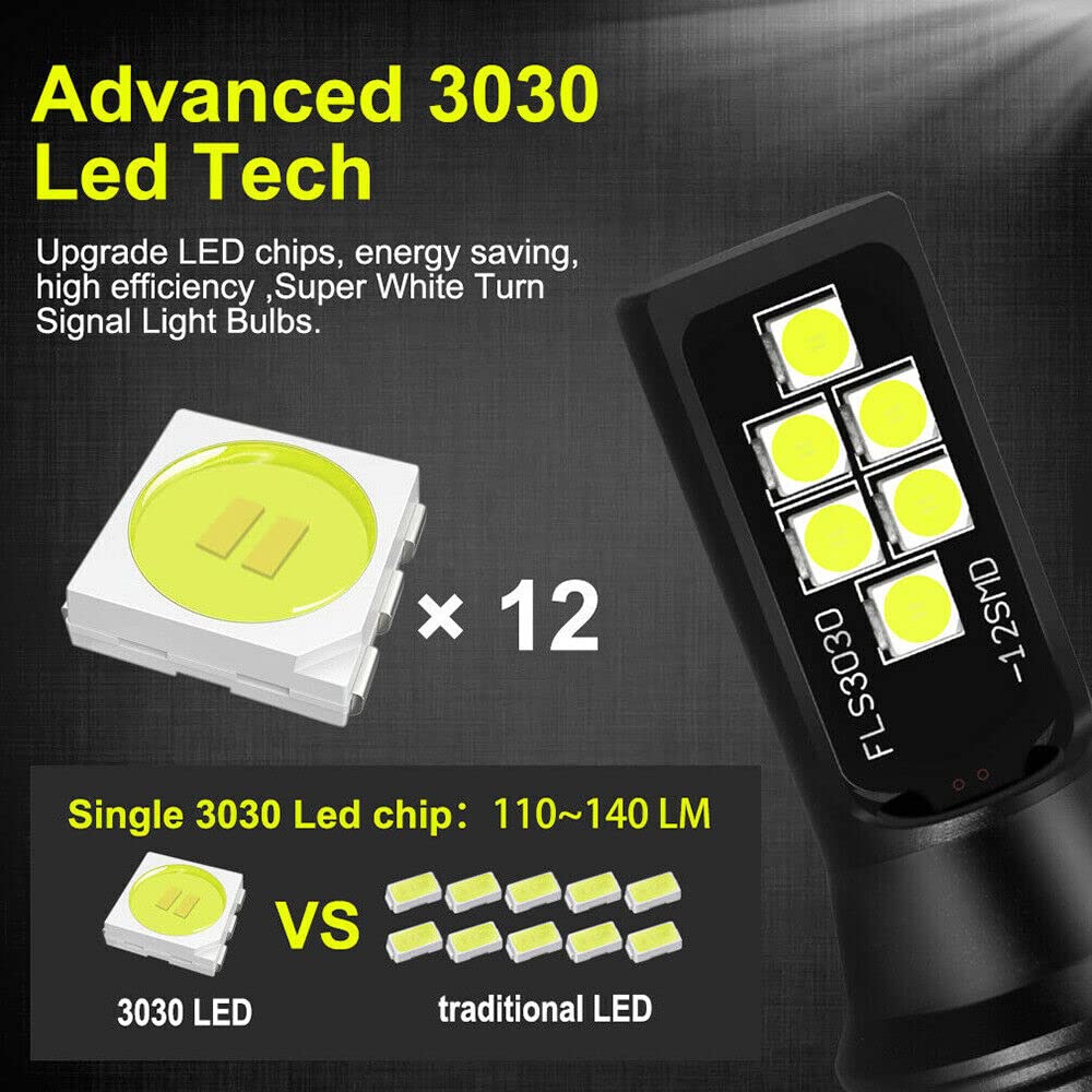 SOCAL-LED LIGHTING H1 LED Fog Light Bulb, Green, 3030 SMD, Daytime Running DRL Lamp, Alloy/Aluminum/Plastic
