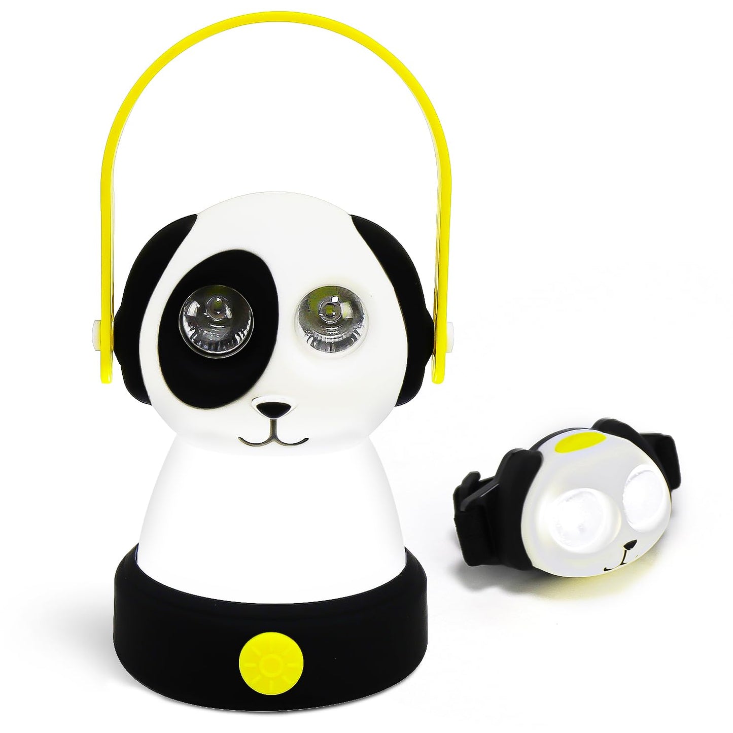 Outdoor Kids Camping Lanterns & Headlamp Set, Battery Powered Night Light, Lightweight LED Equipment, Birthday Christmas Gift (D