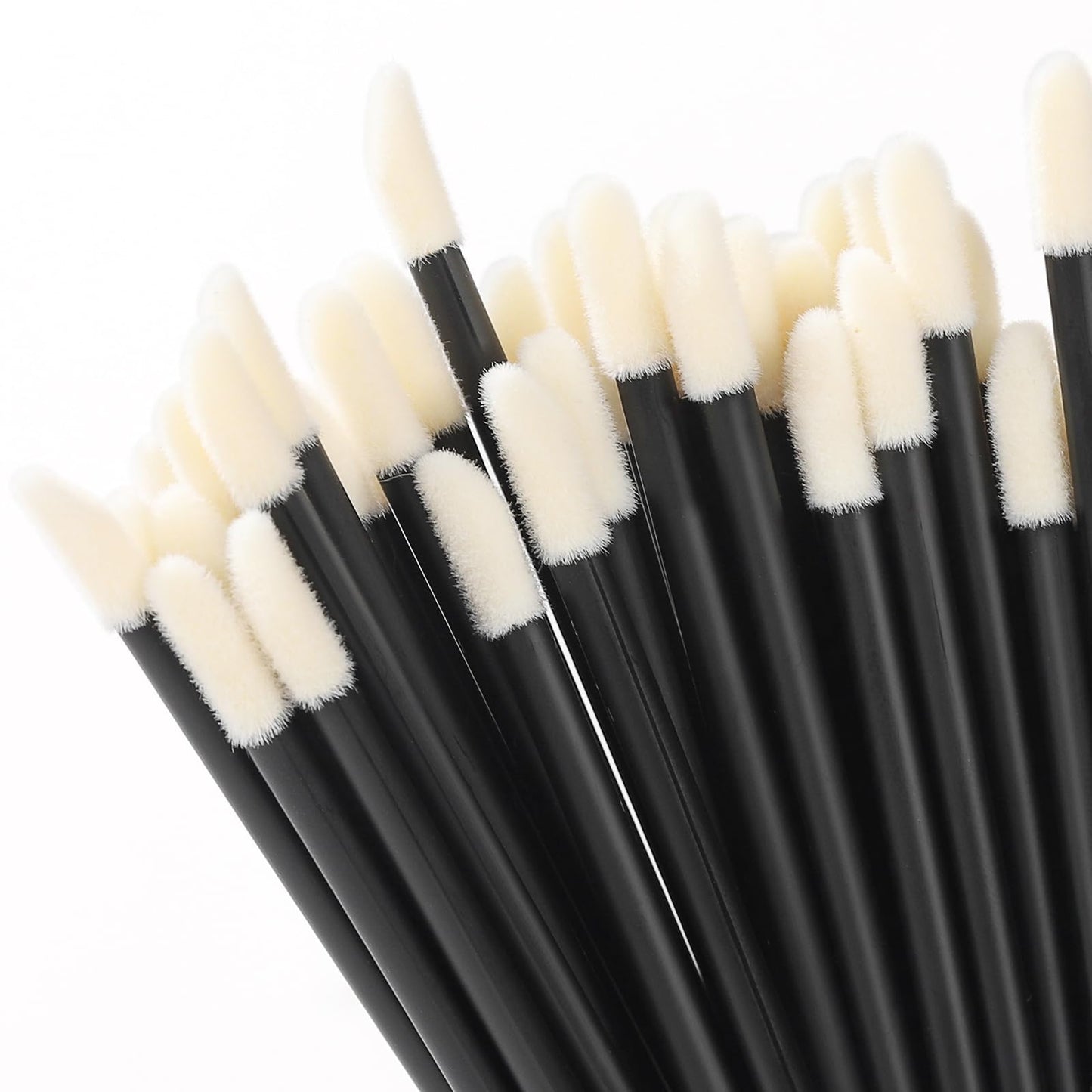 GEMSANVA 240 Pieces Disposable Lip Wands Lip Brushes,Lipstick Applicator Brushes Lip Gloss Wand,Soft Lint Free,Eyes & Lips Makeu
