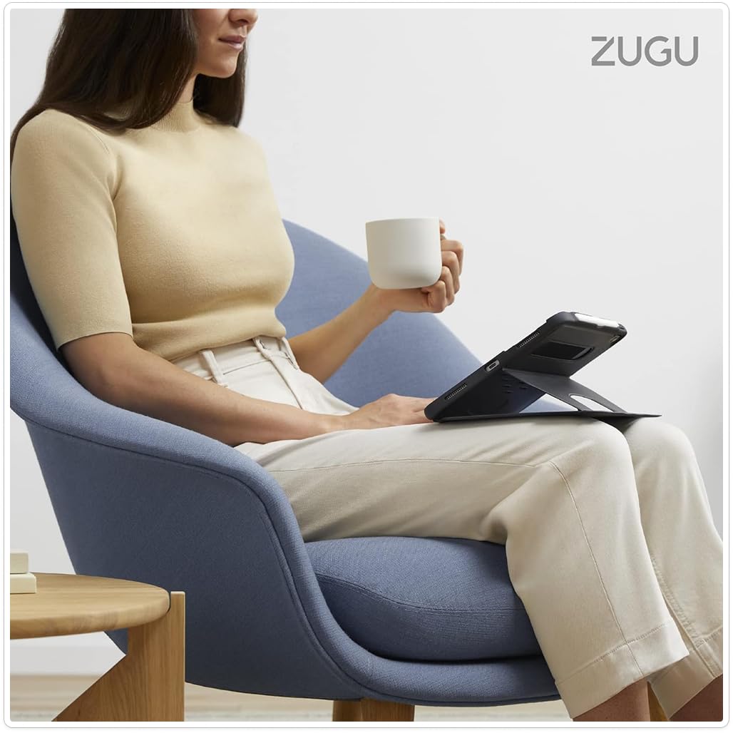 Zugu Case For Ipad Pro 11 (M4) 2024, Slim Protective Cover With Apple Pencil Holder, Auto Wake/Sleep, Multiple Viewing Angles, I
