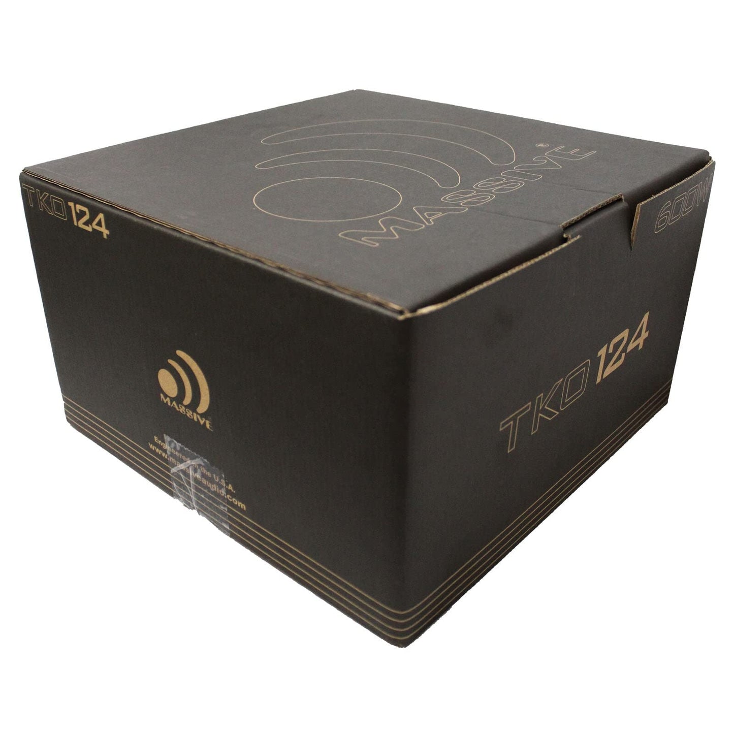 Massive Audio 12 300 Watt Rms Dual 4-Ohm Car Audio Subwoofer Tko124