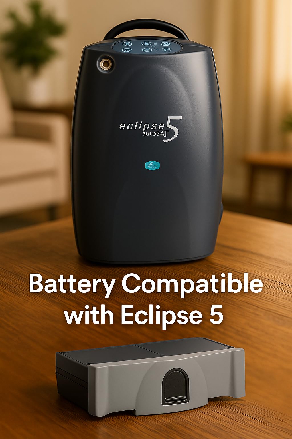Caire SeQual Eclipse 5 Portable Oxygen Concentrator Desktop Battery Charger