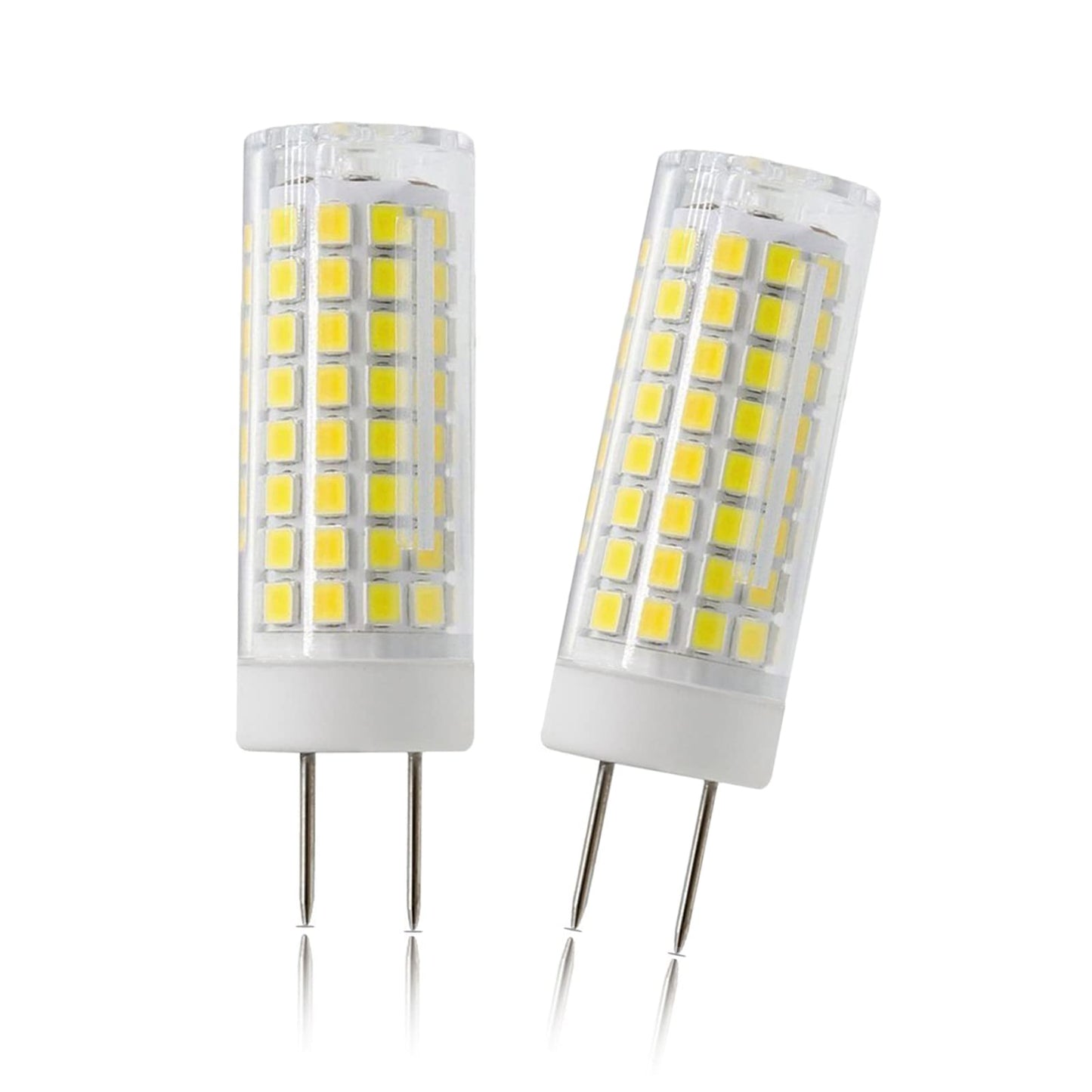 ZSSXOLED G8 LED Bulb Dimmable 7W Equivalent to G8 Halogen Bulb 75W-80W, GY8.6 /G8 Bi-Pin Base Light Bulb AC 120V G8 Bulb for Und