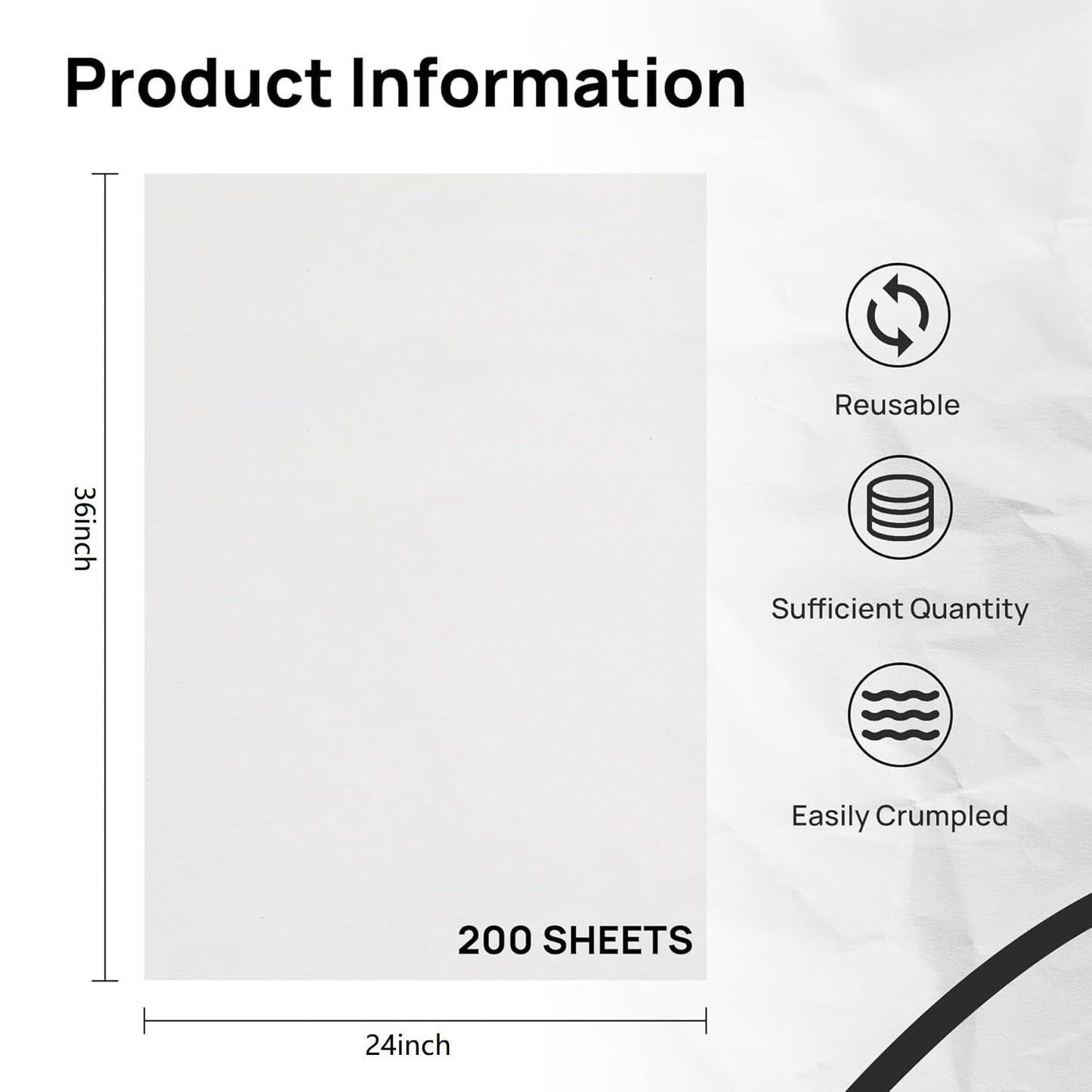 Large Moving Paper Packing Sheets 24x36 Inch Newsprint Paper for Packaging Moving Shipping Supplies, Wrapping Fragile Items, Pet Cage Liners 10.8LB