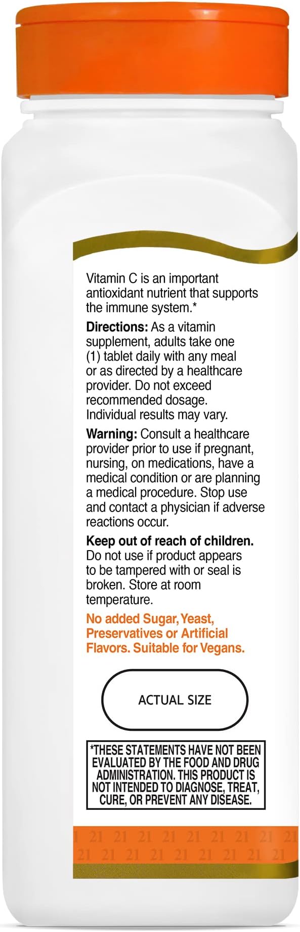 21st Century C 1000 mg Tablets 110 Count