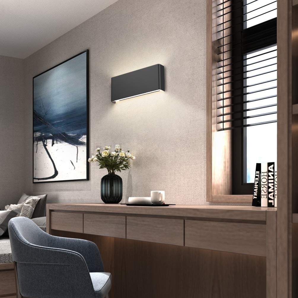 Aipsun Modern LED Vanity Light, Up and Down, 15.8in, Neutral White, Aluminum
