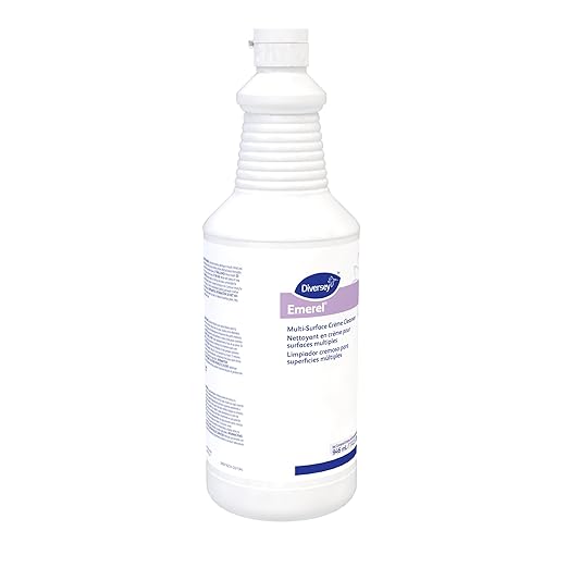 Diversey Emerel Multi-Surface Creme Cleanser, Fresh Scent, 32 Oz Bottle