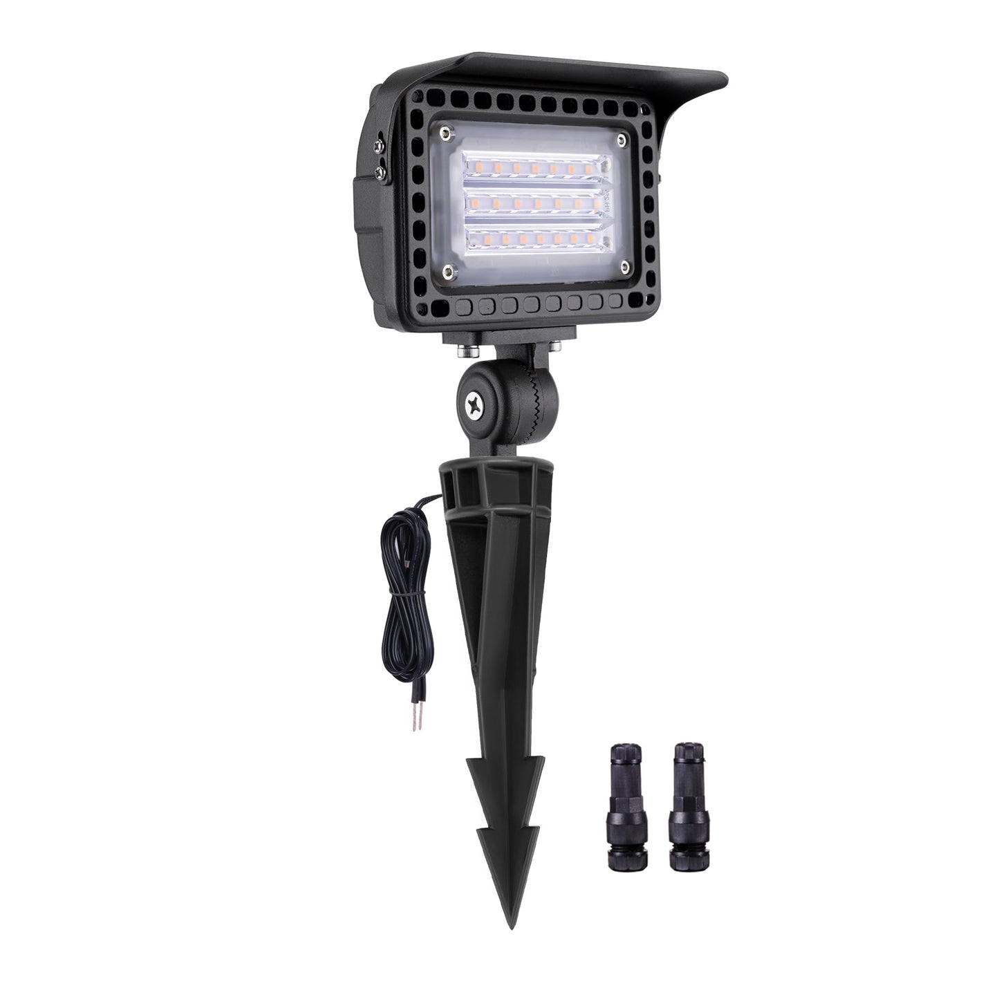 Gardenreet Landscape Flood Light - Low Voltage LED Wall Wash Light, Brightness & Warm White Cool White Adjustable, 12V Outdoor A
