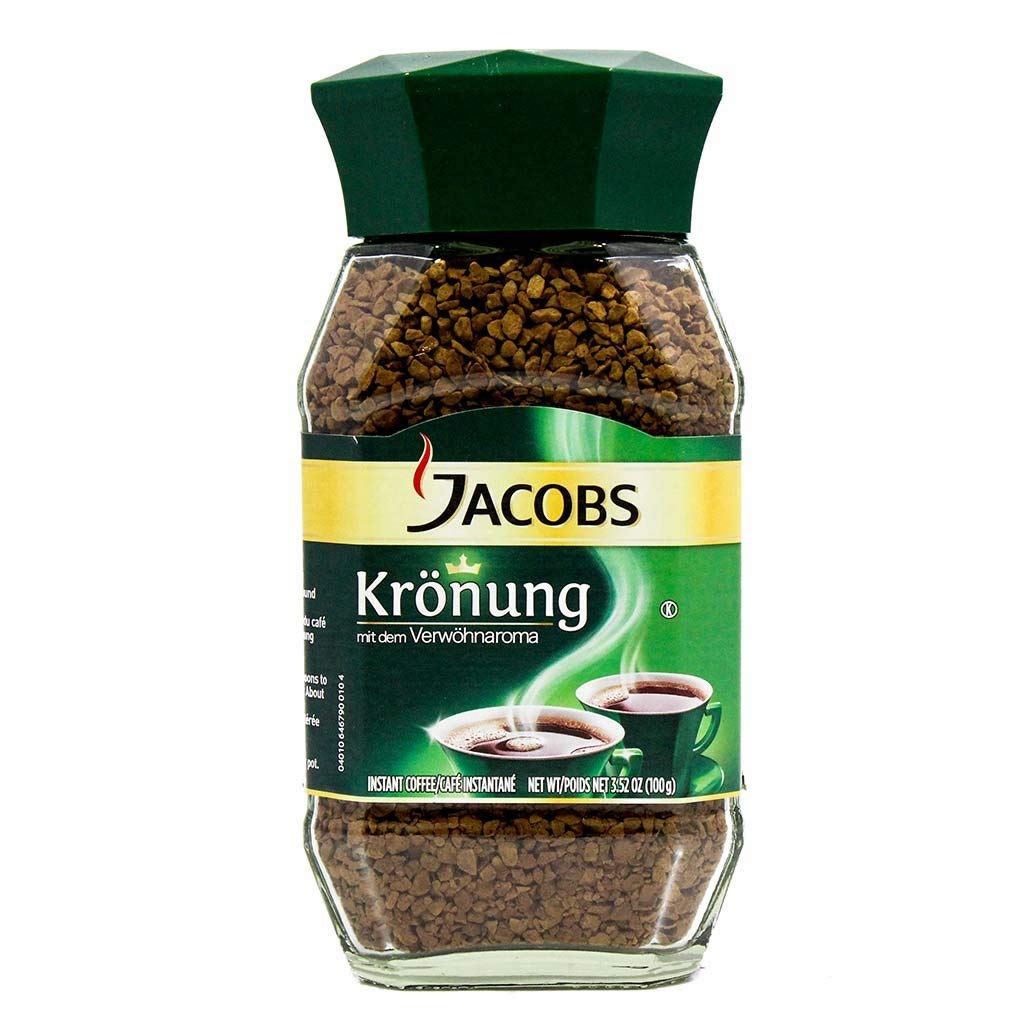 Jacobs Kronung Instant Coffee 200 Gram / 7.05 Ounce (Pack of 6), Brown