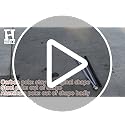 HIBLE 8 Foot Black Flag Pole 1 Inch Carbon Fiber Flag Pole for House Porch with Built-in Smooth Bearings Spinners (6 Secti...
