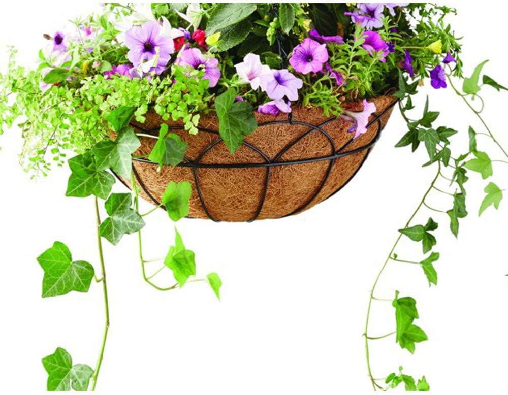 1PCS 24 Inch Coco Liners for Planters,Round Basket Shaped Coconut Fiber Replacement Liners