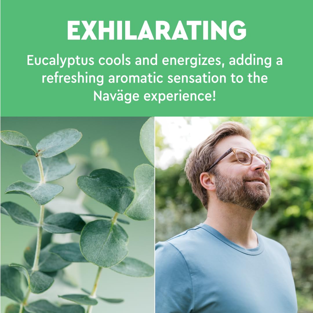 Navage Eucalyptus SaltPod Bundle: 3 Eucalyptus SaltPod Capsule 30-Packs (90 SaltPods)